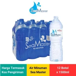 Air Minuman SeaMaster Drinking Water 1500ml [12 Botol]