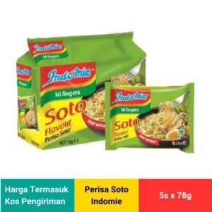 Indomie Mi Sup Perisa Soto 78g [5 Paket]